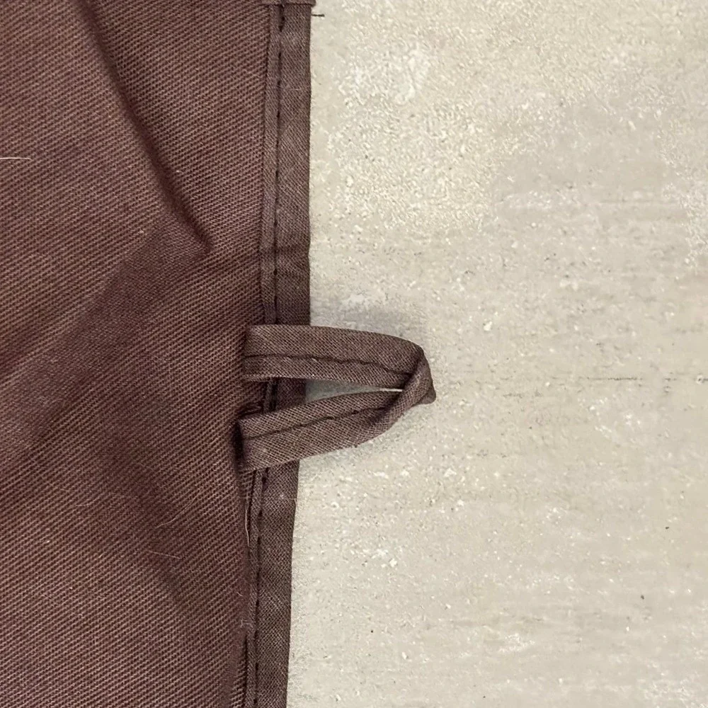 Louis Vuitton Brown Cotton Canvas Garment Bag Suit Cover Travel 54x23